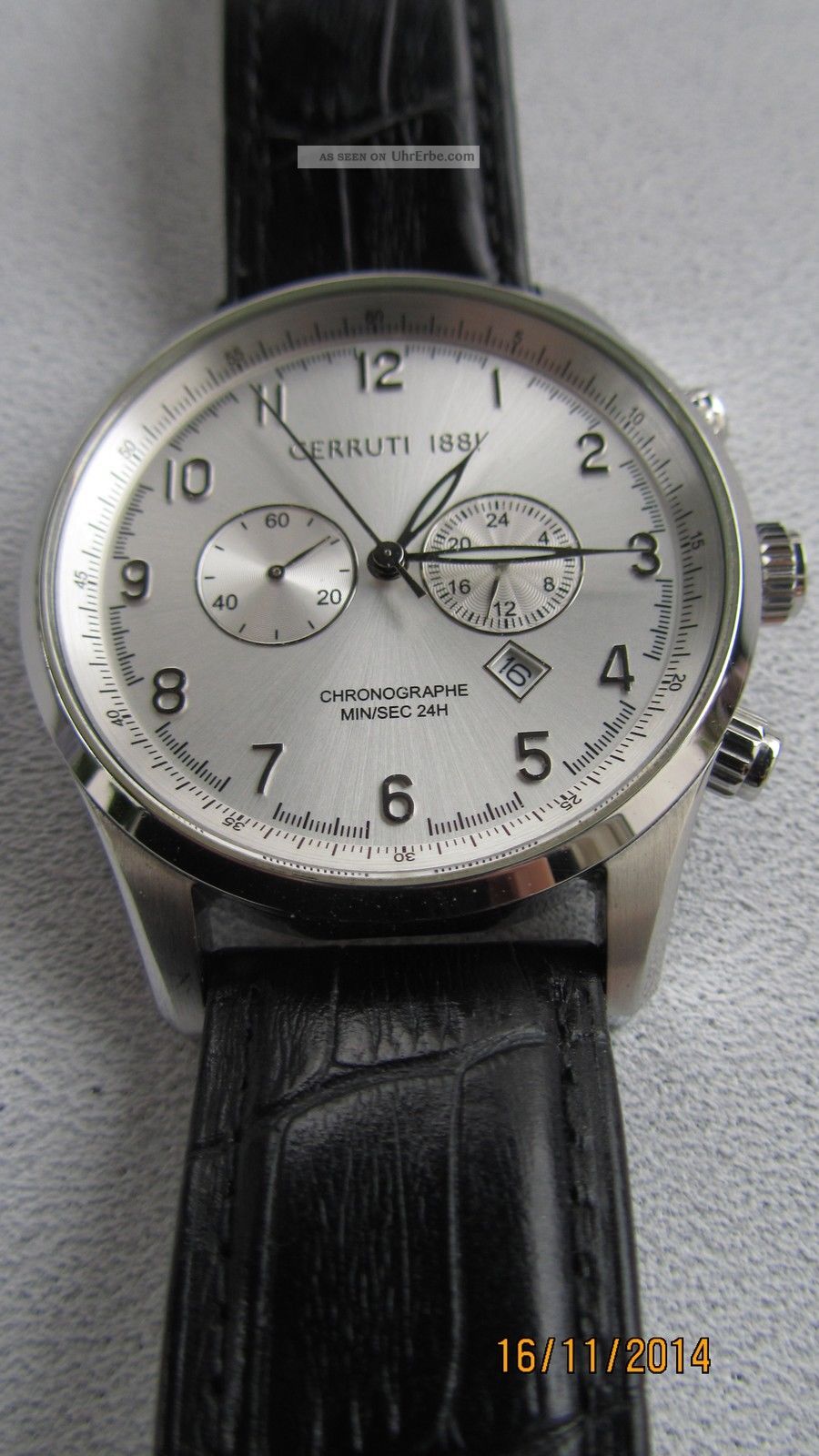 Cerruti 1881 Chrono 24 St.  Anzeiger Herrenuhr Armbanduhren Bild