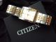 Citizen 1012 - S020824 Uhr Edelstahl Bicolor Gold Silber Quarz Herren Armbanduhren Bild 4
