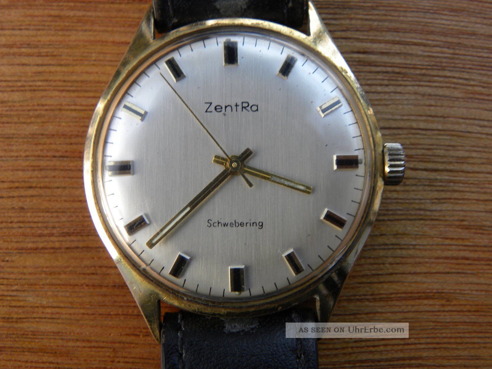 Zentra Schwebering Handaufzug Gut Armbanduhren Bild