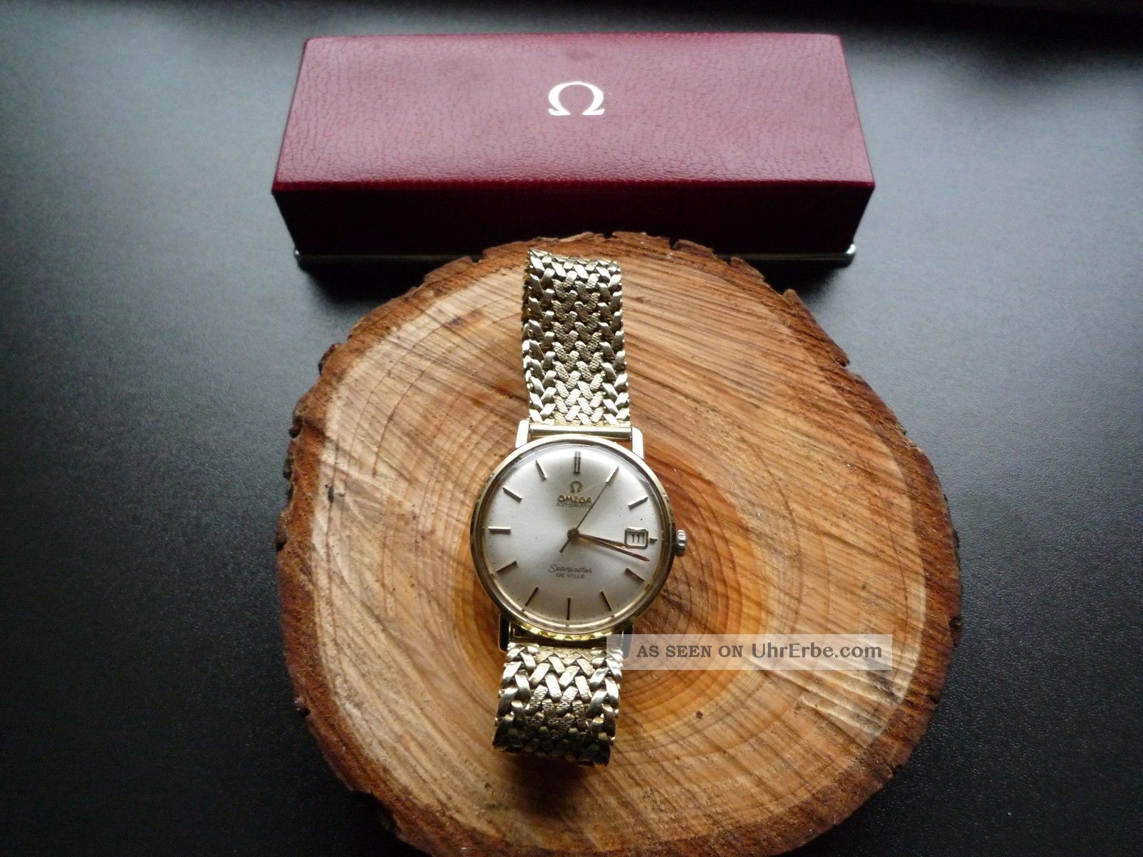 585 Gelb Gold Armband, Datumsanzeige