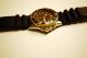 Seiko Kinetic Sports 150 Diver Schwarz Gold Edelstahl Armbanduhren Bild 11