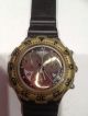 Swatch Typ Acqua Chrono / Schwarz / Silber Armbanduhren Bild 3