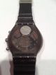 Swatch Typ Acqua Chrono / Schwarz / Silber Armbanduhren Bild 4