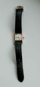 Damen - Uhr Cartier,  Les Must De Cartier,  Tank,  Silber Vergoldet,  Quartz Armbanduhren Bild 3