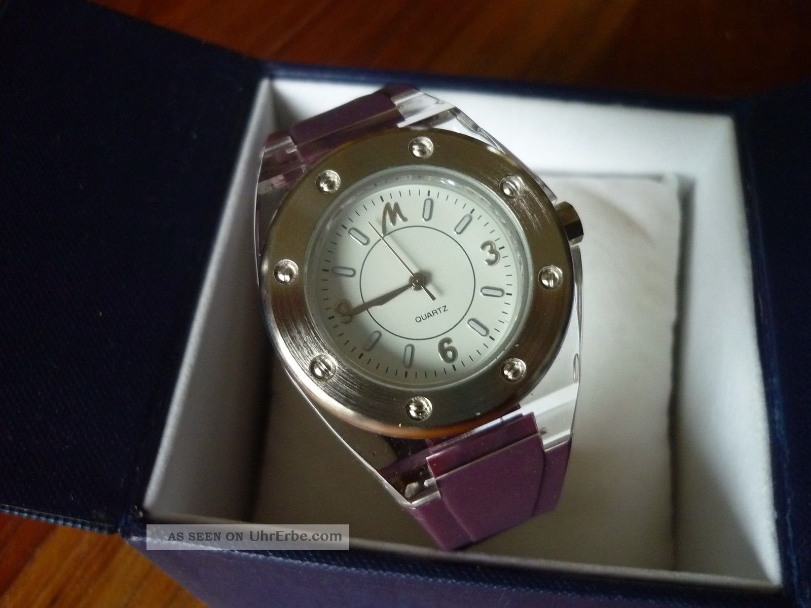 Damen - Armbanduhr Von Pierre Lannier,  Mit Ovp,  Lila Armband Armbanduhren Bild