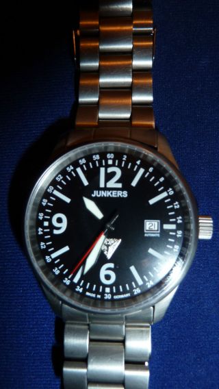 Junkers 6272m - 2,  Automatik Armbanduhr Herren,  Titan Und Eta - Werk, Bild
