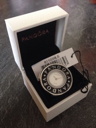 Pandora Uhr Embrance Embrace 811039ls Schwarz Silber Ovp Bild