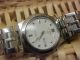 Seiko 5 Mechanische Weiß Japanische Automatik Uhr Tag Und Datumanzeige 21 Jewels Armbanduhren Bild 3