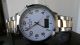 Mike Ellis Funkuhr Ca.  40mm Große Uhr Im Edelstahlgehäuse,  Teilweise Vergolde Armbanduhren Bild 8
