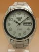 Seiko 5 Durchsichtig Automatik Uhr 7s26 - 0550 21 Jewels Datum&tag Armbanduhren Bild 4