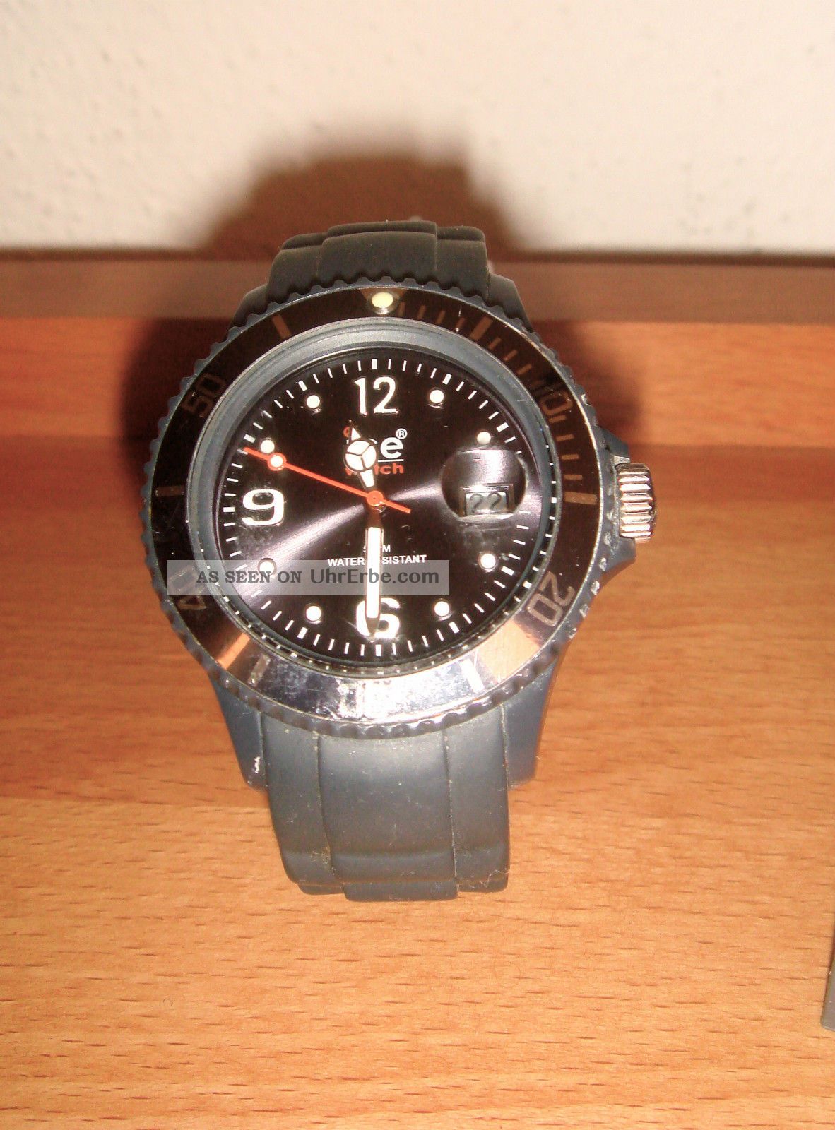 Lässige Ice Watch Armbanduhr Anthrazit Wie Imcl.  Ovp Unisex Klassiker Armbanduhren Bild