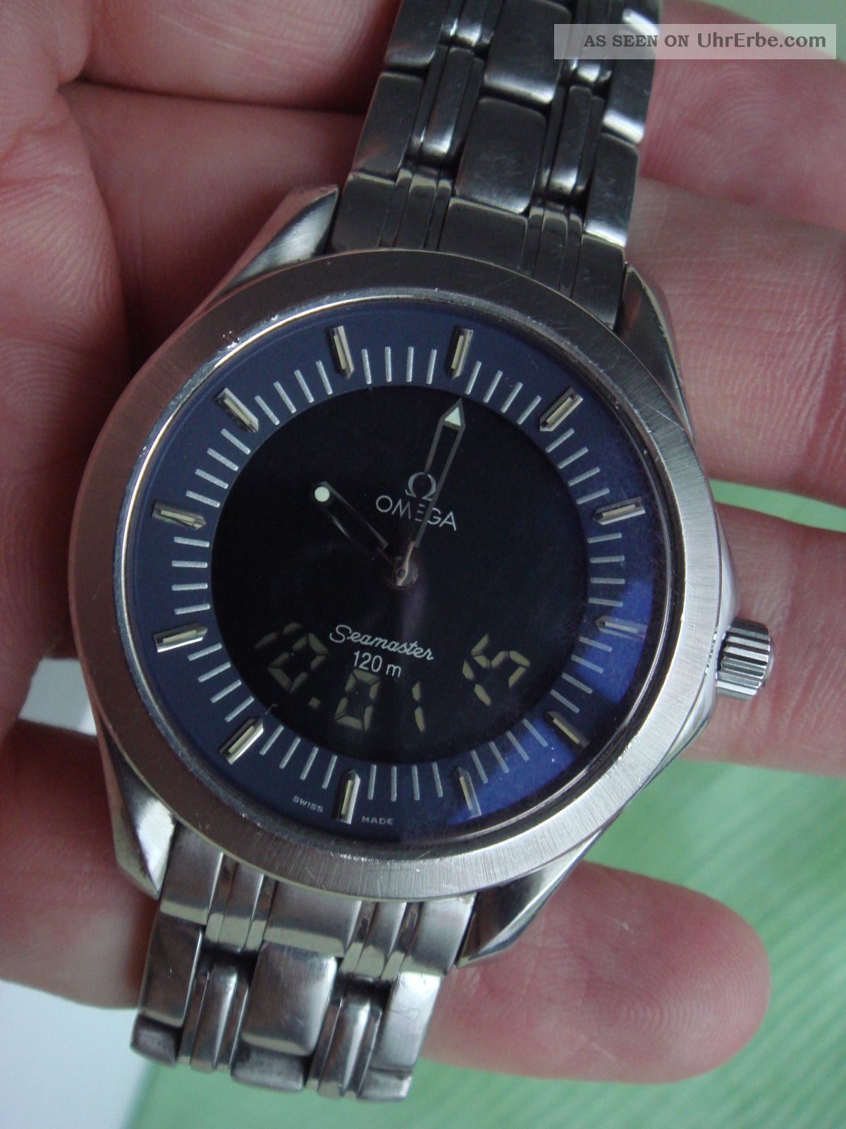 omega seamaster digital and analog manual