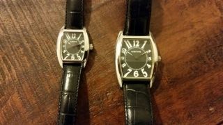 2 Wempe Uhren Damen Und Herren Uhr Sammlerzustand Partneruhr Neuzustand Bild