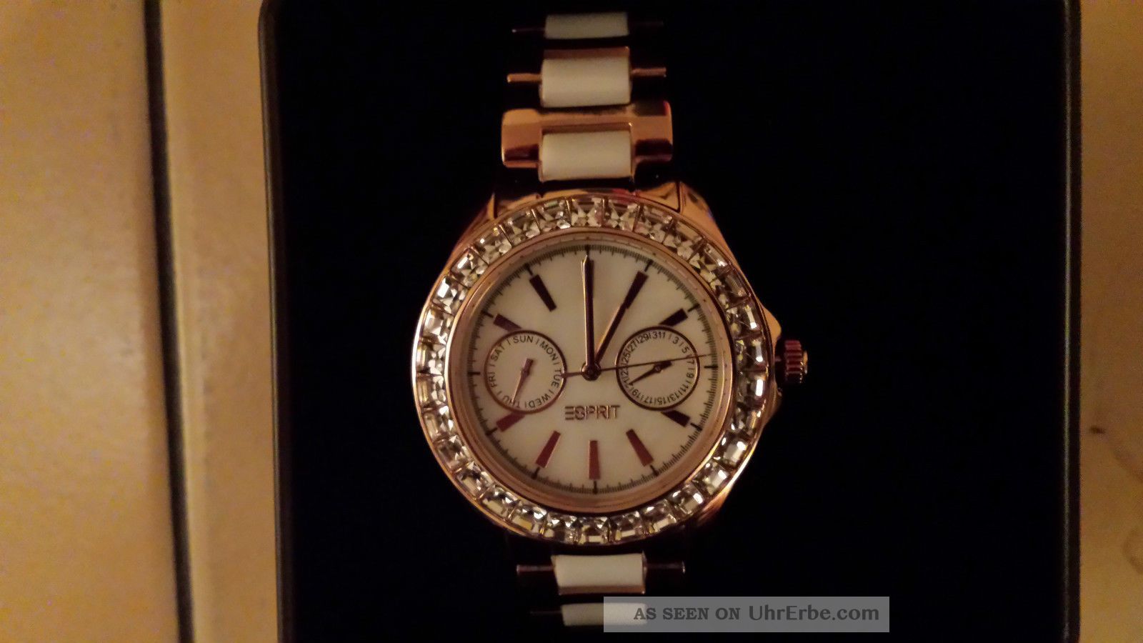 Wasserdicht 5bar: Damenuhr Rosegold Armbanduhren Bild