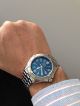 Breitling Superocean 40 - Blaues Ziffernblatt - Edelstahl - Alle Papiere Armbanduhren Bild 2