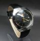 Schwarz Rado Companion Mit Datumanzeige Handaufzug Uhr Armbanduhren Bild 1