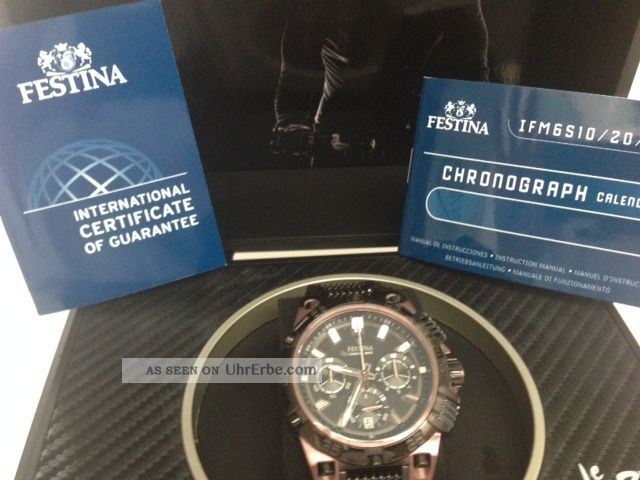 Festina Chronograph 2014 Bike Limited Edition F 16776/1 Armbanduhren Bild