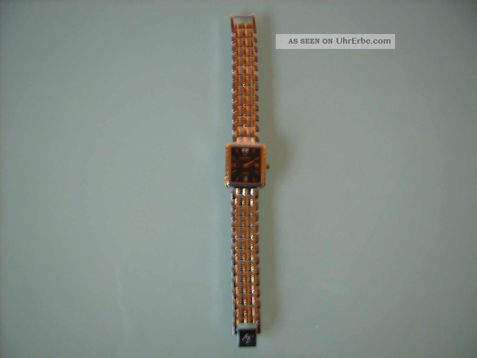 Laurine Damenuhr Mit Datumsanzeige Und Zertifikat Bicolor Neuwertig Armbanduhren Bild