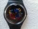 Swatch Gent Black Lacquered Suob101 Armbanduhren Bild 1
