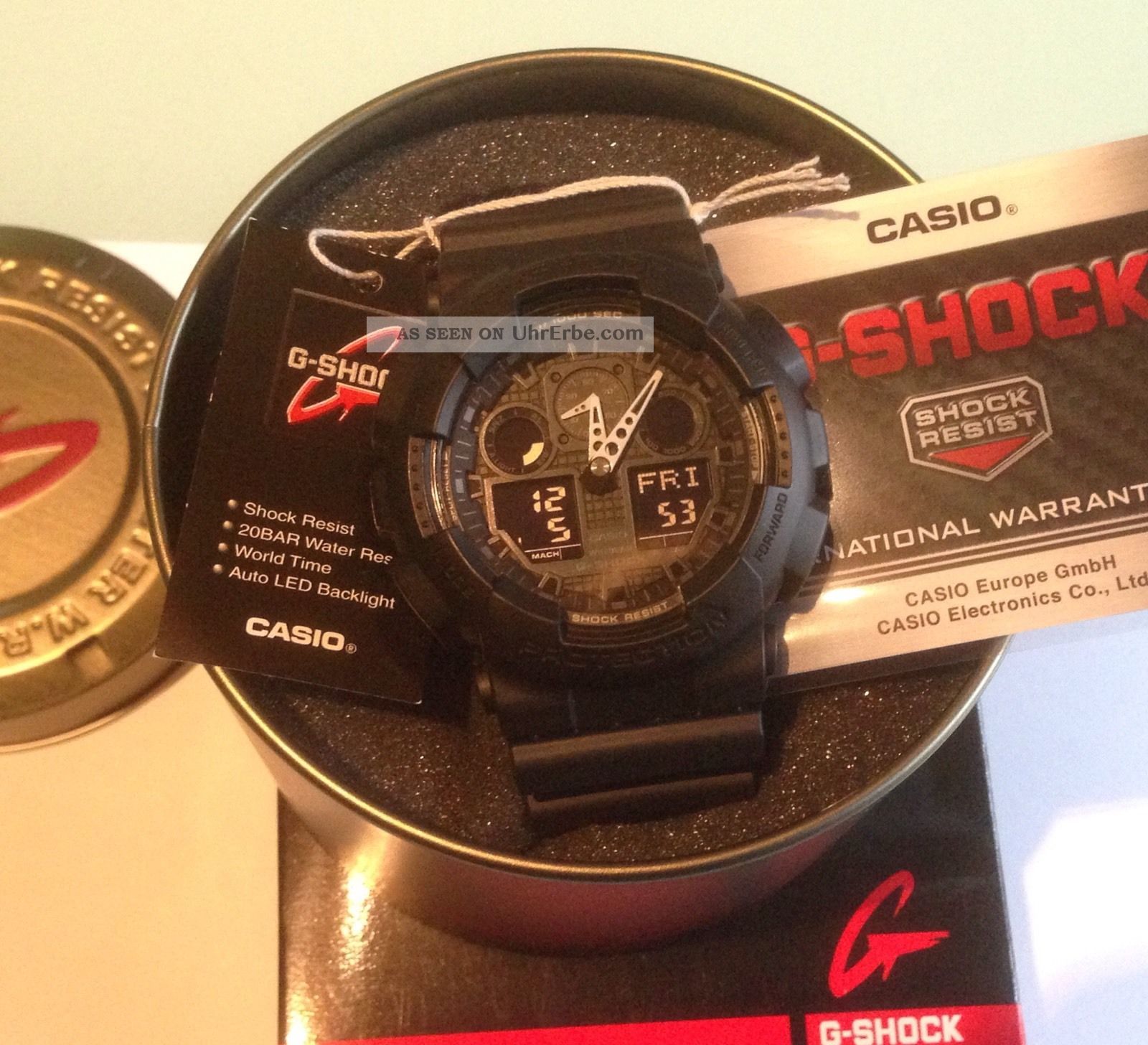 Casio G - Shock Ga - 100 - 1a1er Armbanduhren Bild