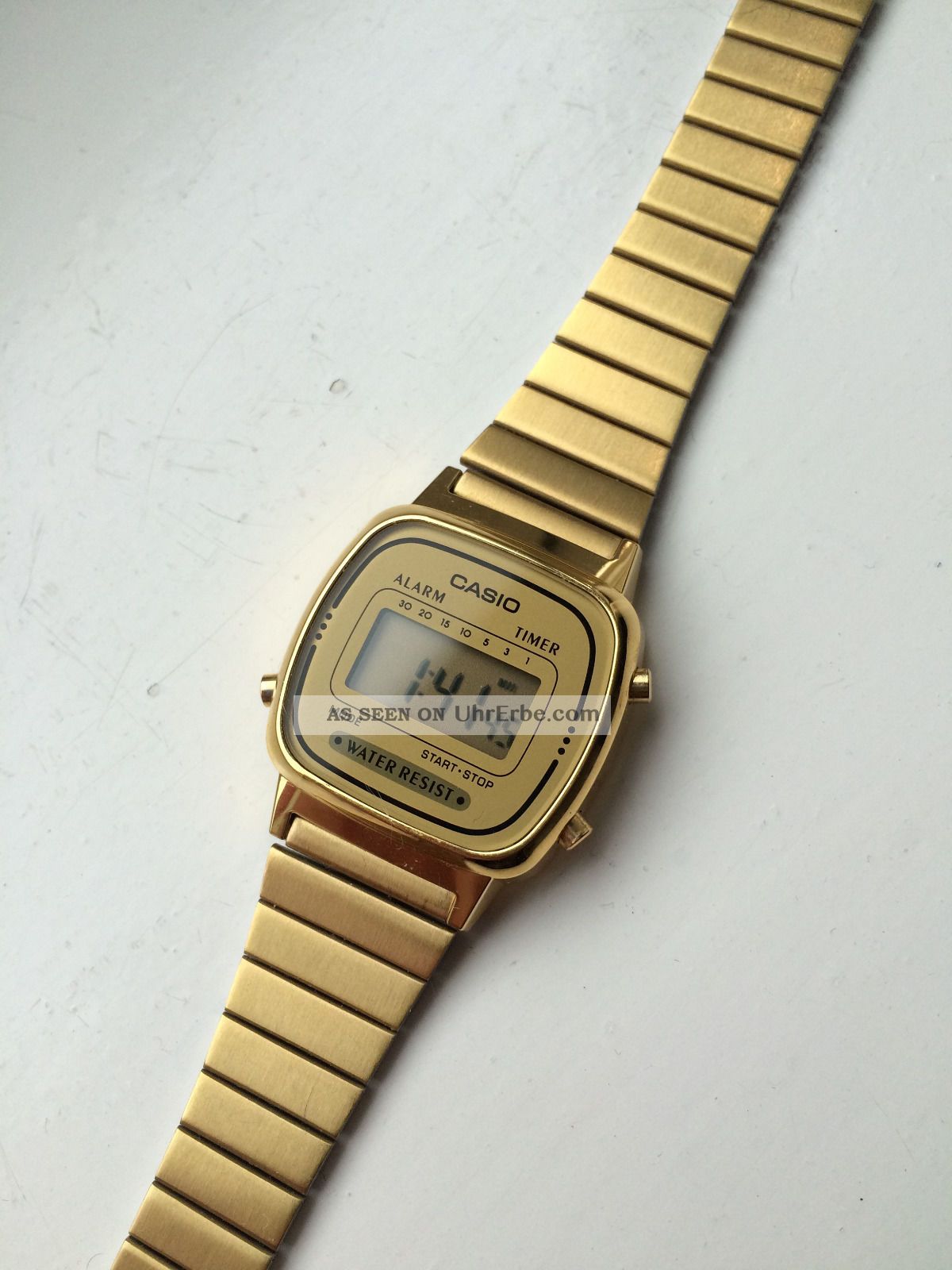 casio gold unisex