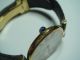 Elegante Cartier Damen Uhr Vermeil Argent 925 Silber Vergoldet Mit Box & Papiere Armbanduhren Bild 3