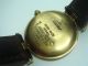 Elegante Cartier Damen Uhr Vermeil Argent 925 Silber Vergoldet Mit Box & Papiere Armbanduhren Bild 5