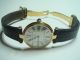 Elegante Cartier Damen Uhr Vermeil Argent 925 Silber Vergoldet Mit Box & Papiere Armbanduhren Bild 8