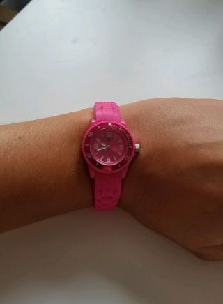 Uhr Pink Silikon Damenuhr Bild