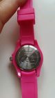 Uhr Pink Silikon Damenuhr Armbanduhren Bild 3