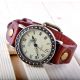 Vintage Römische Nummer Männer Frauen Armband Mit Quartz Uhren Armbanduhren Armbanduhren Bild 1
