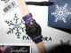 Pandora Damen - Armbanduhr Fleur 811037ls,  Ersatzlederarmband In Schwarz Armbanduhren Bild 2