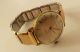 Uhr Kienzle Herrenuhr Antik Golden Flexiband Gewölbtes Glas Sehr Schön Armbanduhren Bild 1