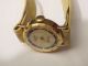 Weihnachten Antike Dugena Damenuhr Perlmutt Ziffernblatt Handaufzug 50er Jahre Armbanduhren Bild 2