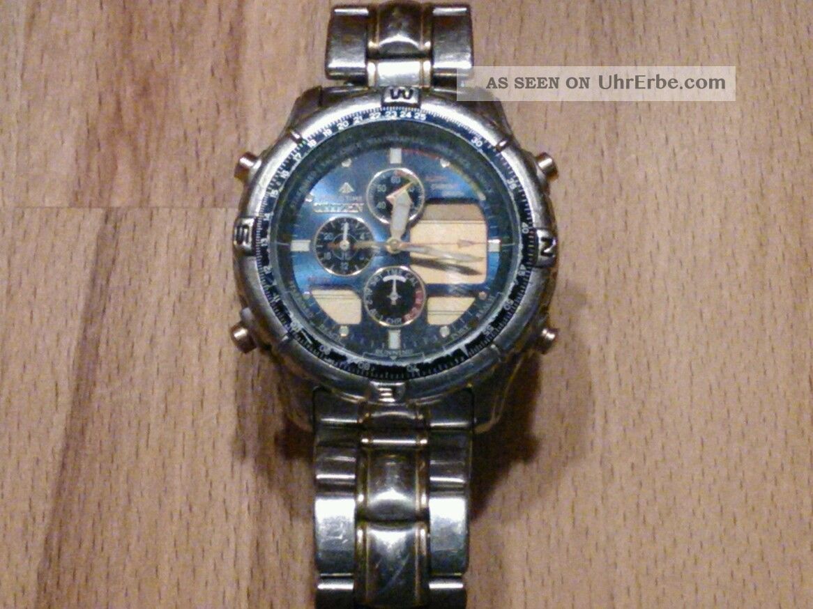 Citizen Promaster Navisurf C320 Bi Color Armbanduhren Bild