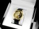 Calvaneo Estaville Gold Die 3 Ebenen Zifferblatt Vergoldete Automatikkaliberuhr Armbanduhren Bild 1