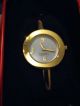 Goldene Esprit Uhr Mit Perlmutt Ziffernblatt,  Armspange Armbanduhren Bild 3