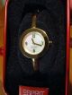 Goldene Esprit Uhr Mit Perlmutt Ziffernblatt,  Armspange Armbanduhren Bild 4