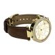 Armbanduhr Damen Michael Kors Mk2249 Mittelgroß Parker Gold Stahl Leder Band Armbanduhren Bild 2