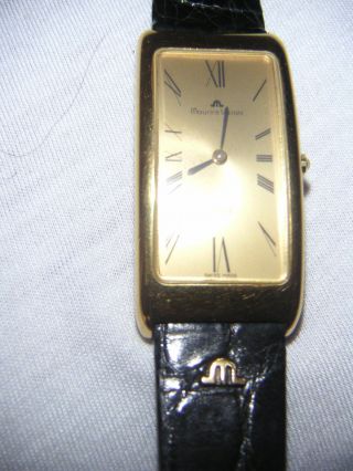 Maurice Lacroix Damen Uhr Fiaba Xxl Vergoldet 22mm X 45mm / 47109 Bild