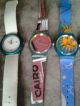 Konvolut 6 Uhren Benetton Life Club Med Minitz U.  A.  80er Bis 90er Jahre Armbanduhren Bild 2