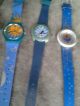 Konvolut 6 Uhren Benetton Life Club Med Minitz U.  A.  80er Bis 90er Jahre Armbanduhren Bild 3
