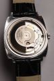 Klassische Vintage Armbanduhr Automatic Dugena Monza In Edelstahl Mit Datum Armbanduhren Bild 3