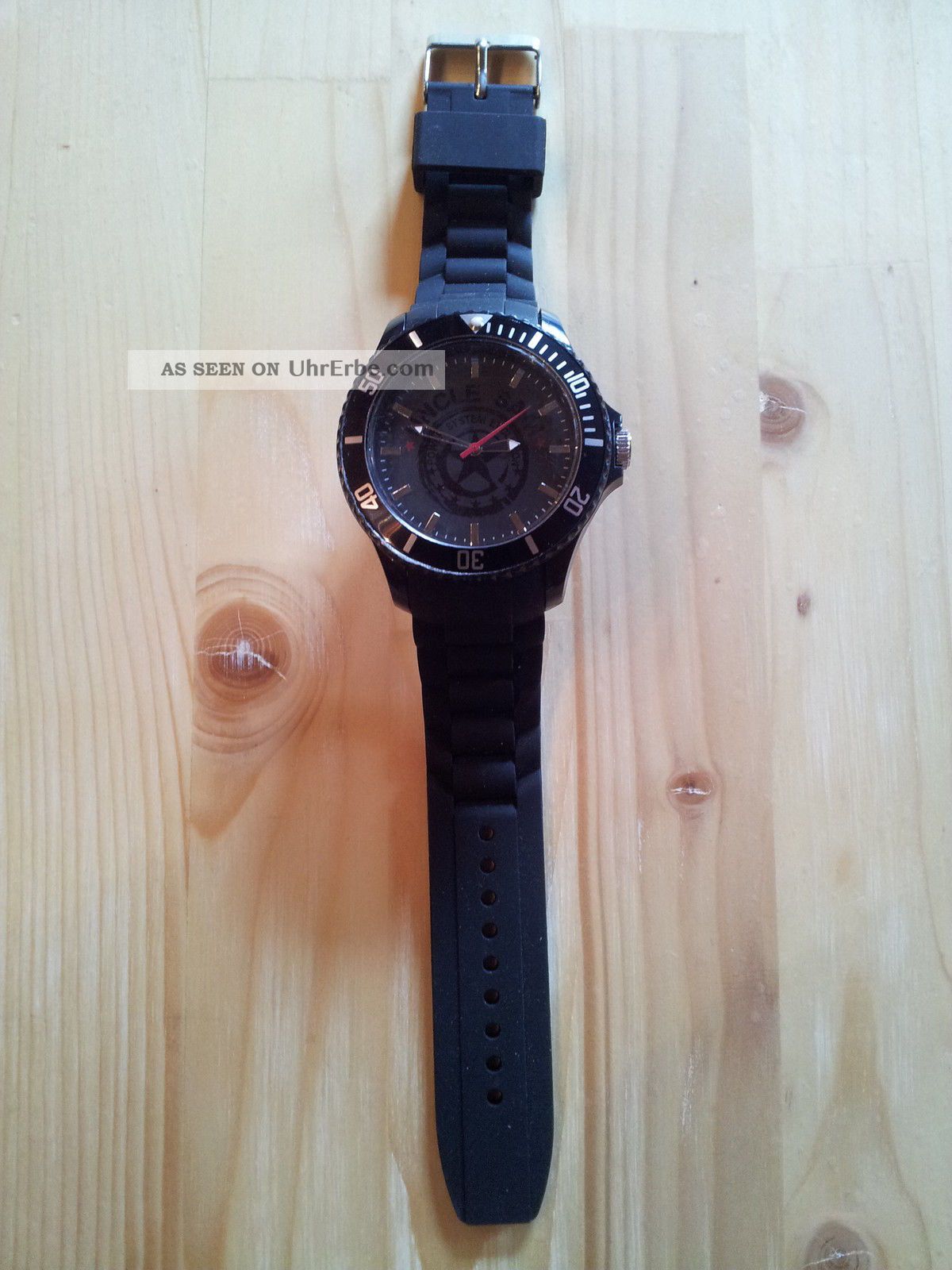 Uncle Sam® Armbanduhr Wasserdicht Bis 3bar Schwarz ...