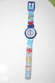 Flik Flak Kinderuhr Armbanduhr Swiss Made Uhr Flugzeuge Stoffband Armbanduhren Bild 2