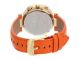 Michael Kors Uhr Mk2279 Damenuhr Orange Leder Luxusuhr Markenuhr Armbanduhr Armbanduhren Bild 1