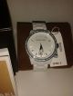 Michael Kors Mk5204 Weiß Kunststoff Damenuhr Mit Strass Box Und Armbanduhren Bild 1