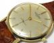 Vintage Ulysse Nardin Chronometer,  14 Kt Gold Handaufzug,  50er Jahre Armbanduhren Bild 5