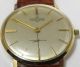 Vintage Ulysse Nardin Chronometer,  14 Kt Gold Handaufzug,  50er Jahre Armbanduhren Bild 6