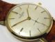 Vintage Ulysse Nardin Chronometer,  14 Kt Gold Handaufzug,  50er Jahre Armbanduhren Bild 7